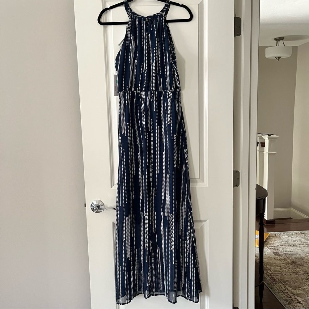 NWT Collective Concepts halter style abstract str… - image 13